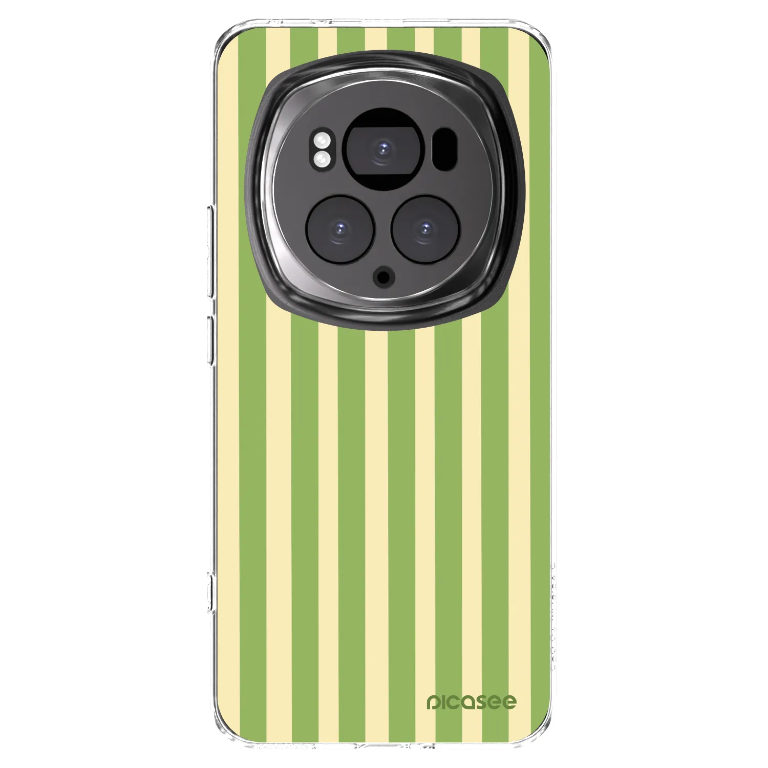 Picasee silikónový prehľadný obal pre Honor Magic6 Pro - Lines Matcha