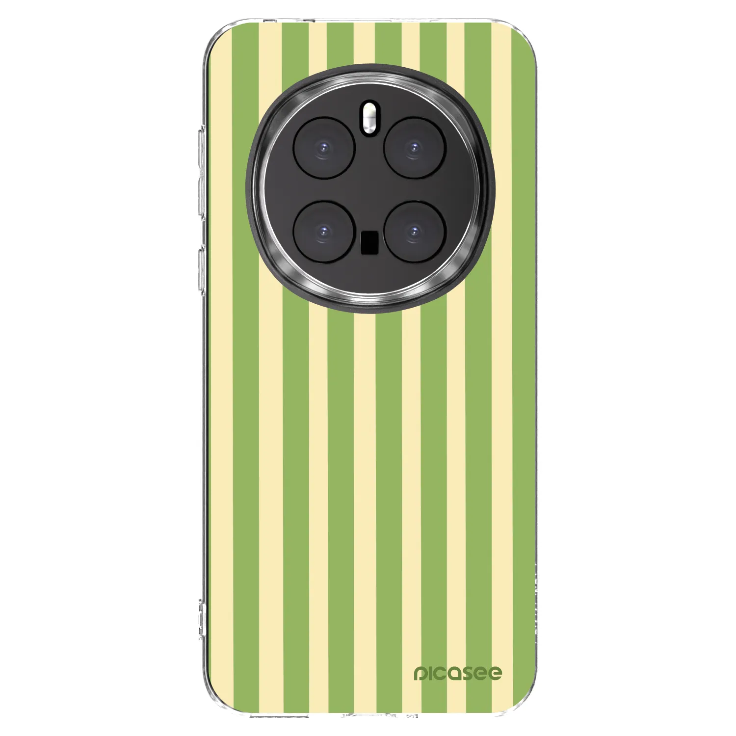 Picasee silikónový prehľadný obal pre Honor Magic7 Pro 5G - Lines Matcha