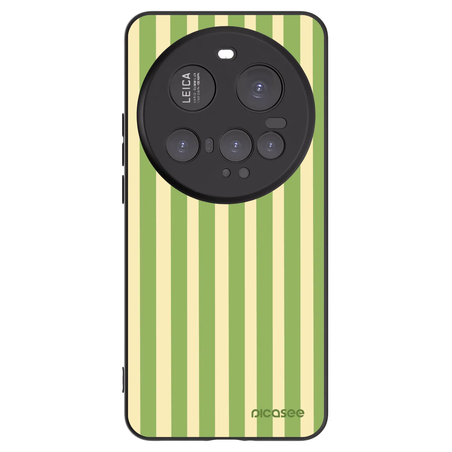Picasee silikónový čierny obal pre Xiaomi 15 Ultra - Lines Matcha