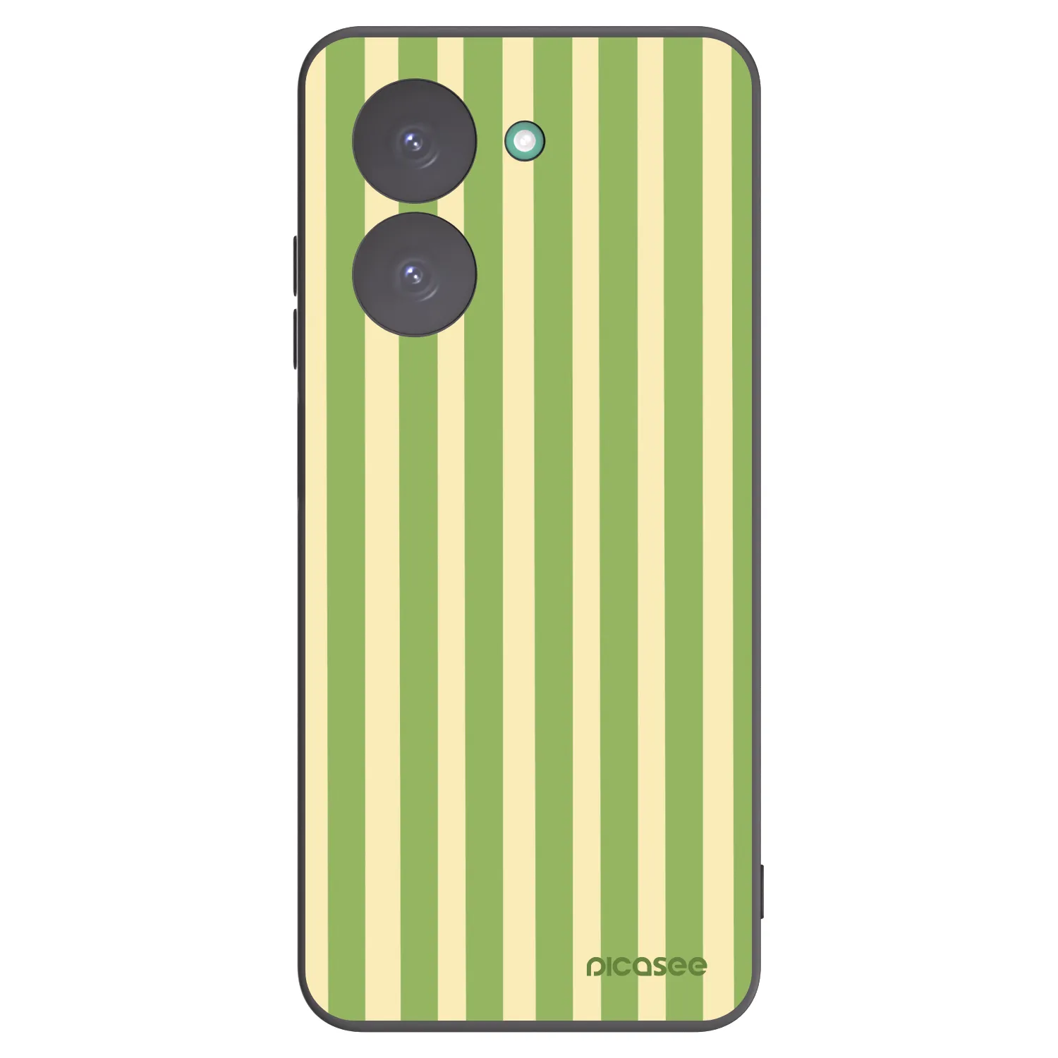 Picasee silikónový čierny obal pre Xiaomi Redmi A5 - Lines Matcha