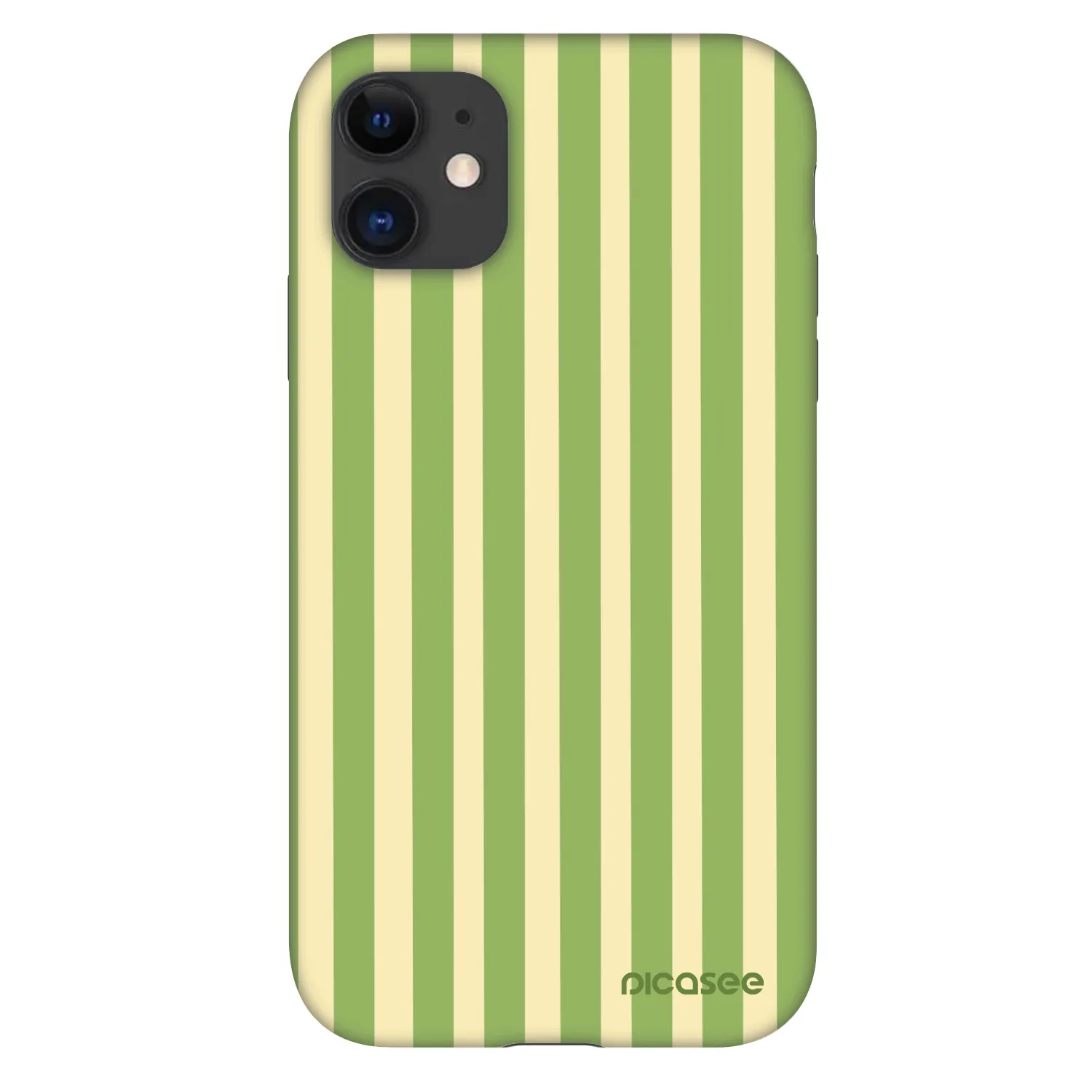 Picasee Fashion Case pre Apple iPhone 11 - Lines Matcha