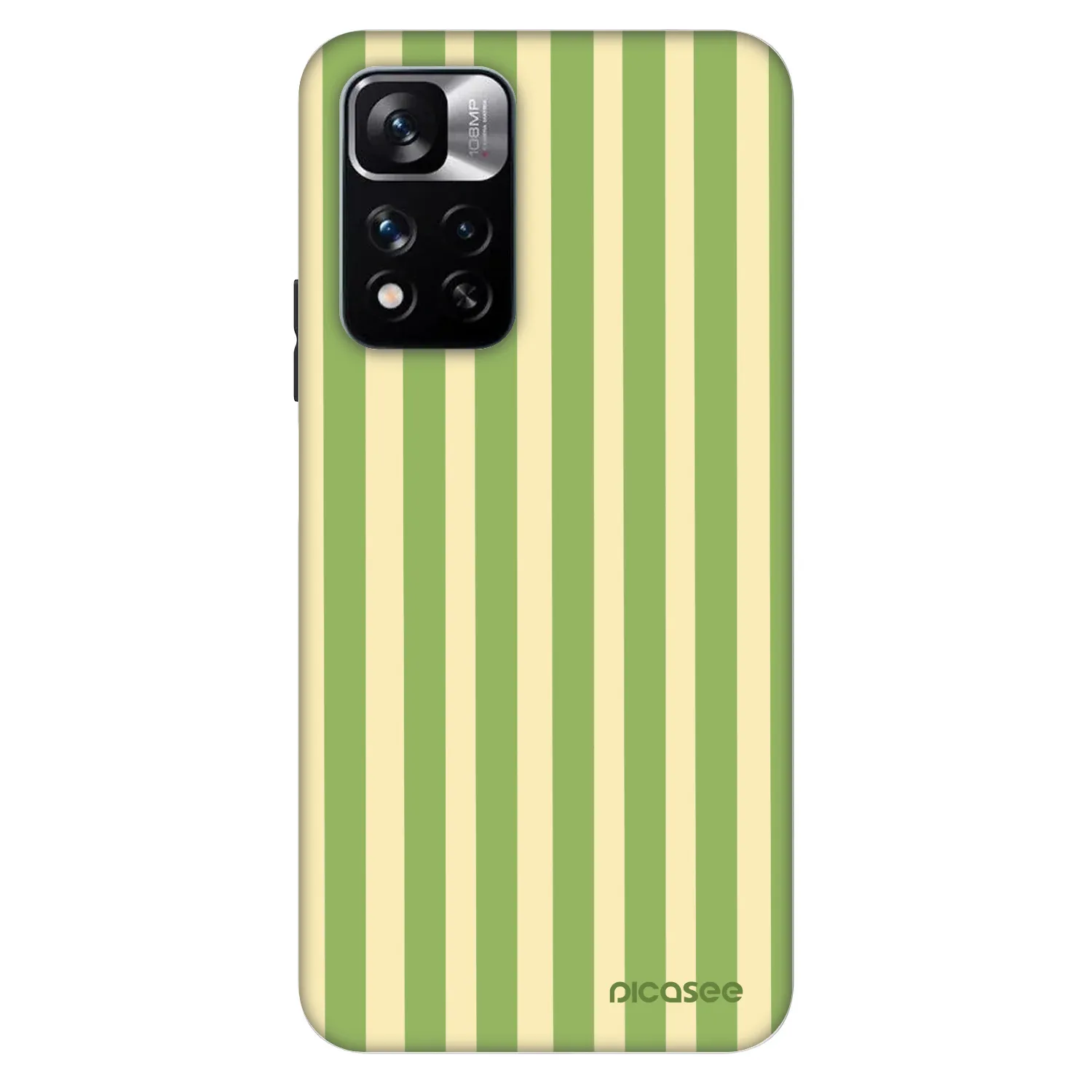 Picasee Fashion Case pre Xiaomi Redmi Note 11 Pro - Lines Matcha