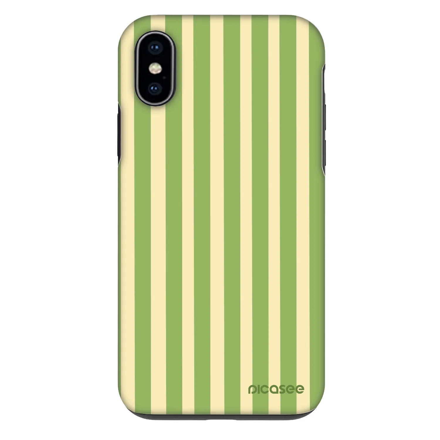Picasee Fashion Case pre Apple iPhone X/XS - Lines Matcha