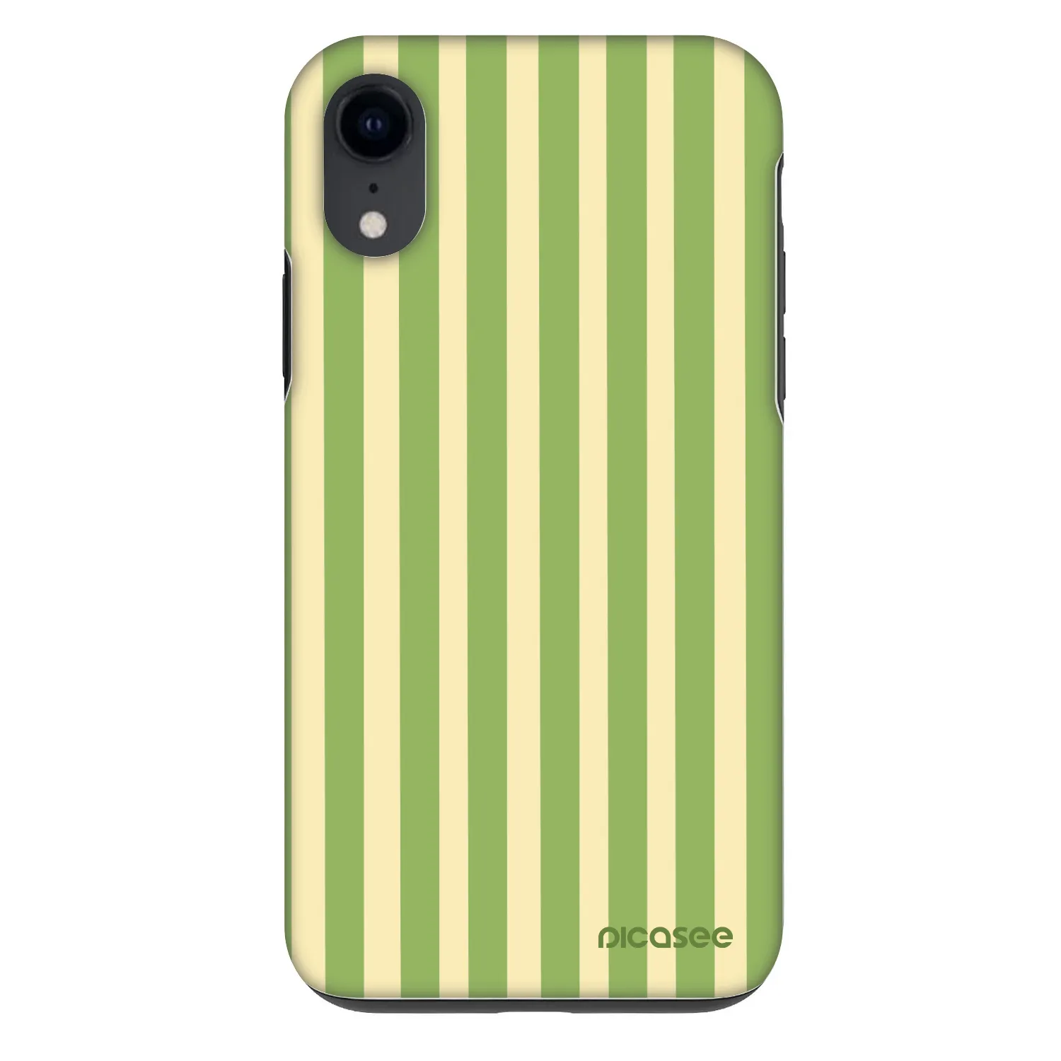 Picasee Fashion Case pre Apple iPhone XR - Lines Matcha