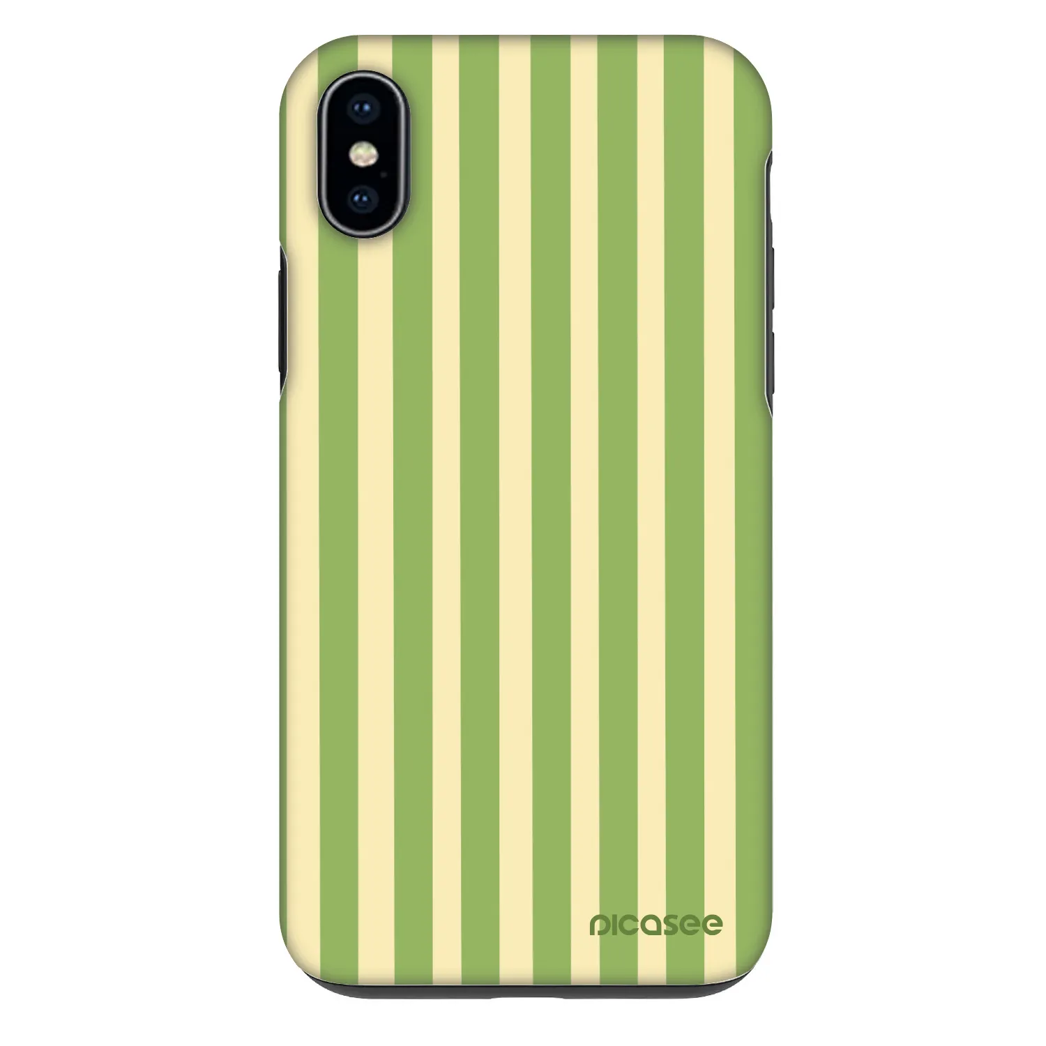 Picasee Fashion Case pre Apple iPhone XS Max - Lines Matcha