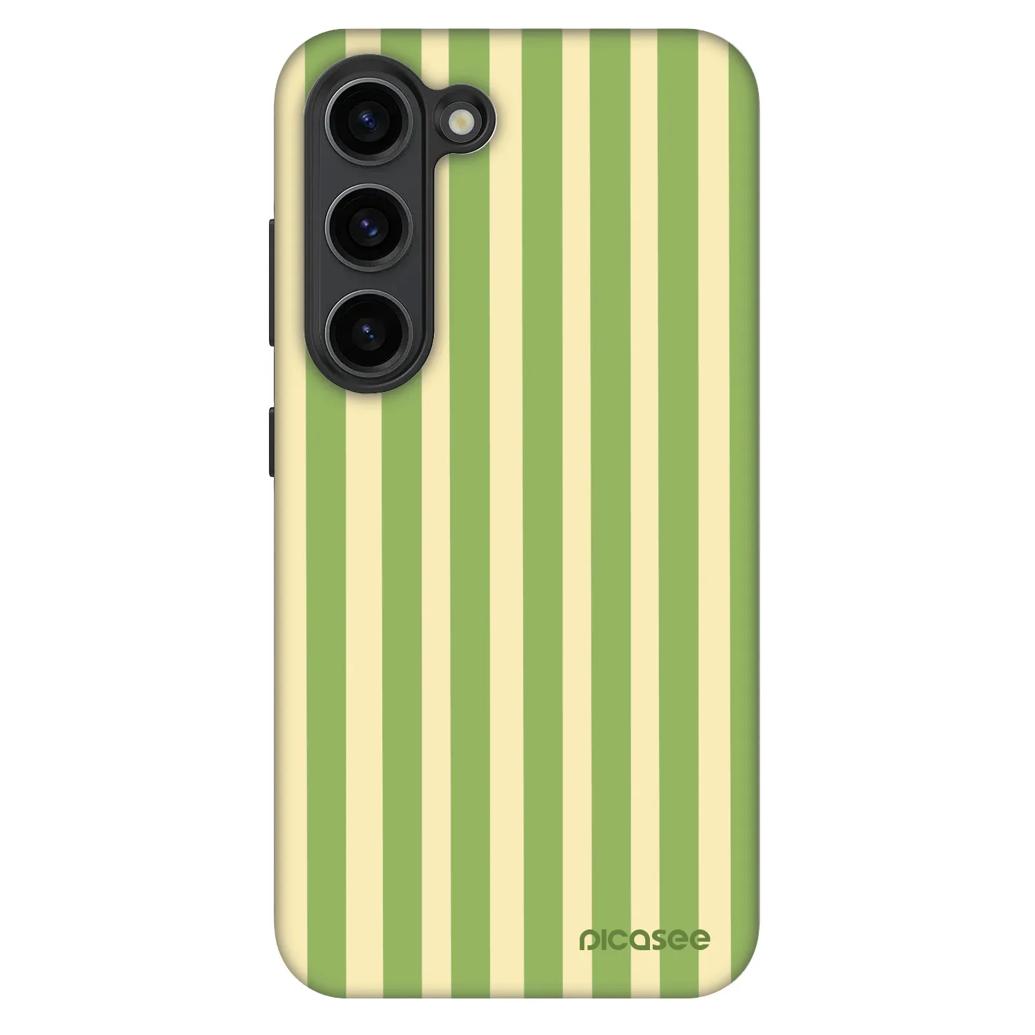Picasee Fashion Case pre Samsung Galaxy S23+ 5G - Lines Matcha