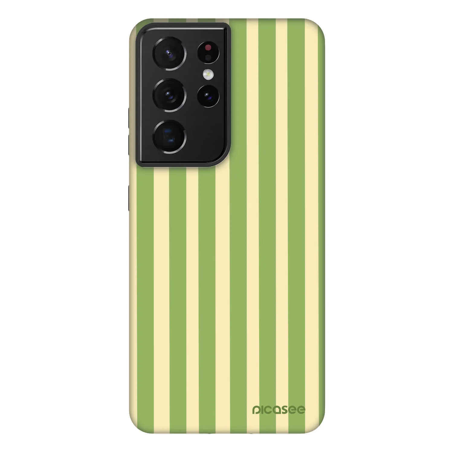 Picasee Fashion Case pre Samsung Galaxy S21 Ultra 5G G998B - Lines Matcha