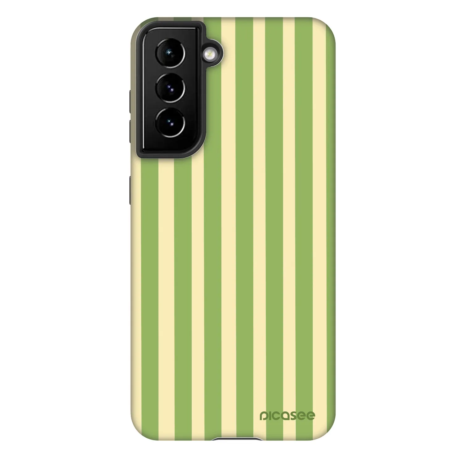 Picasee Fashion Case pre Samsung Galaxy S21 5G G991B - Lines Matcha