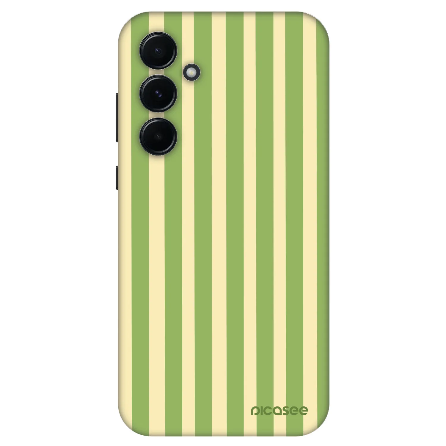 Picasee Fashion Case pre Samsung Galaxy A55 5G A556B - Lines Matcha