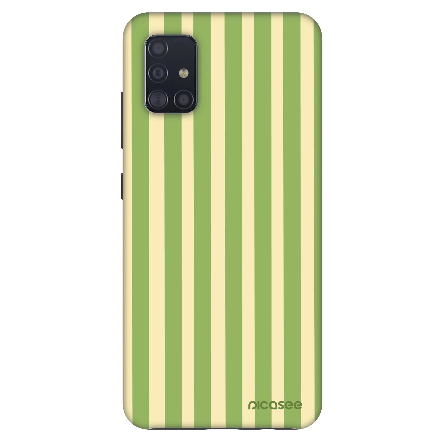 Picasee Fashion Case pre Samsung Galaxy A51 A515F - Lines Matcha