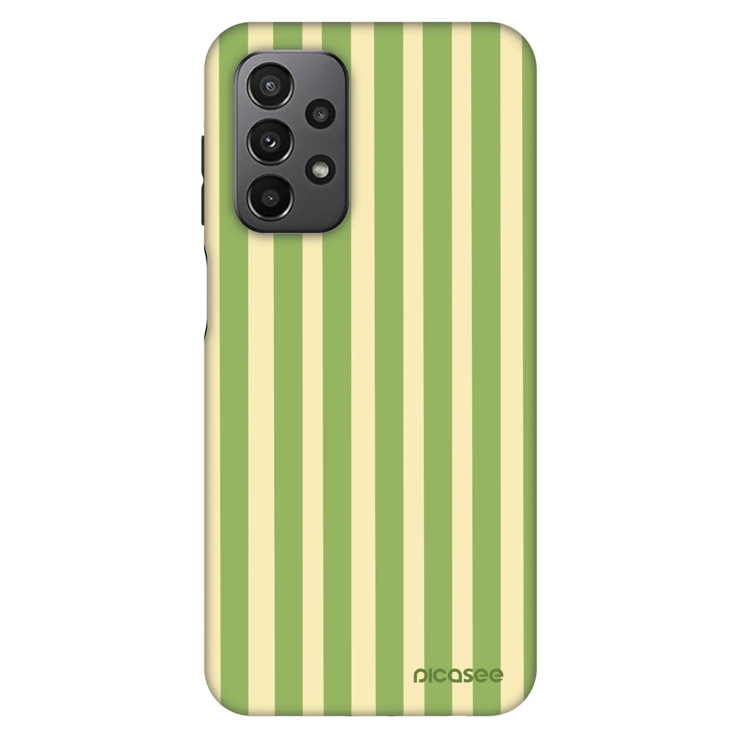 Picasee Fashion Case pre Samsung Galaxy A23 A236B 5G - Lines Matcha