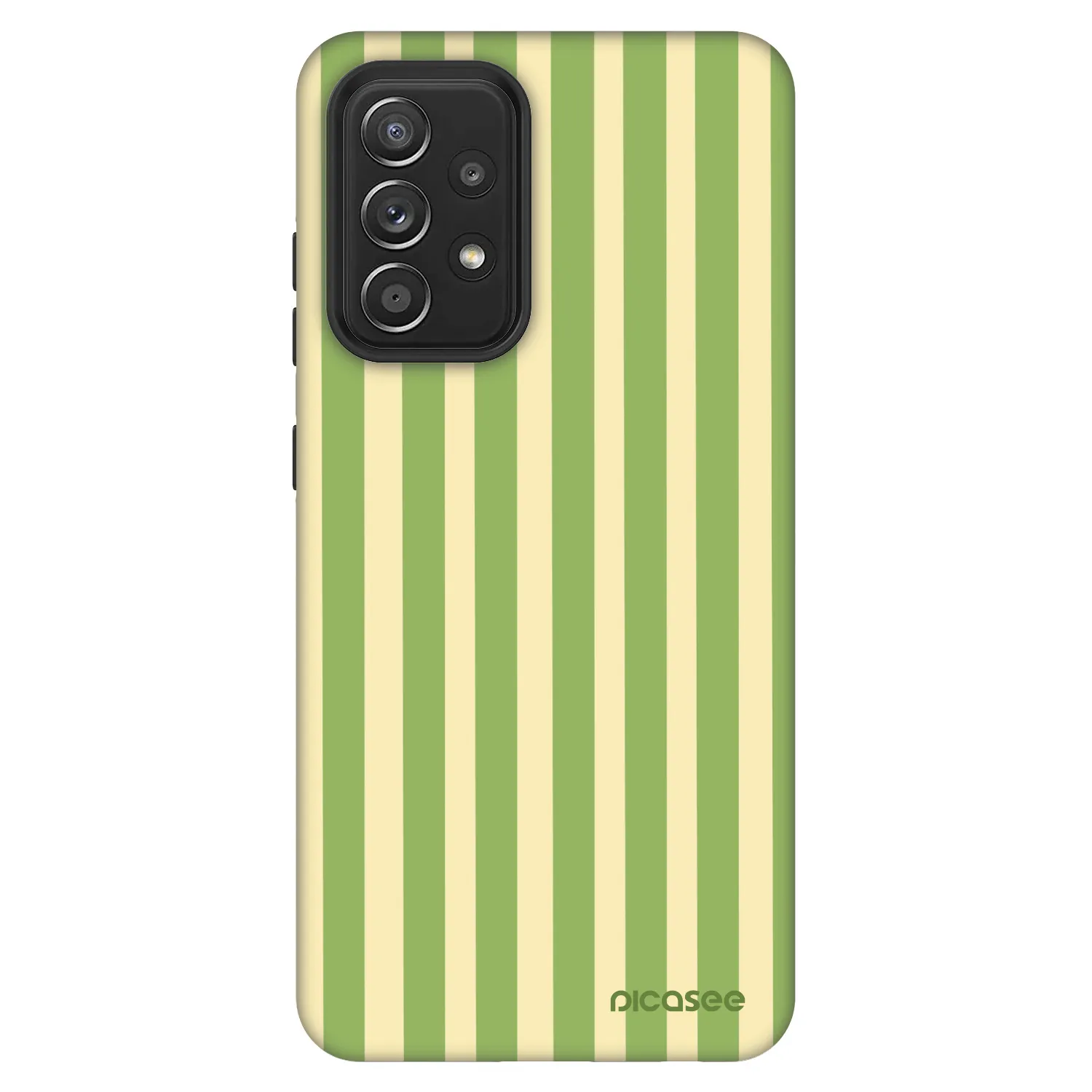 Picasee Fashion Case pre Samsung Galaxy A52 5G A525F - Lines Matcha