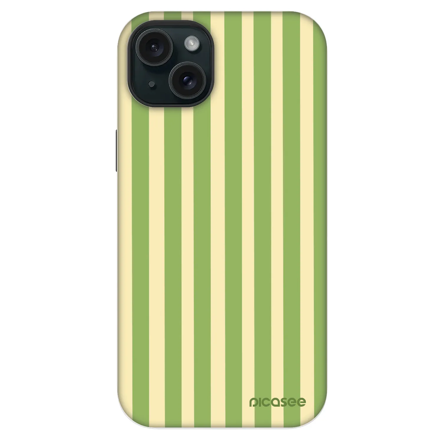 Picasee Fashion Case MagSafe pre Apple iPhone 14 Plus - Lines Matcha