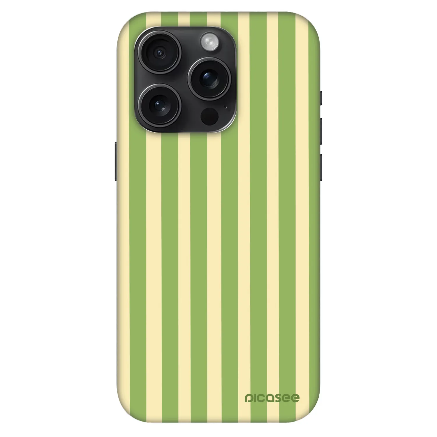 Picasee Fashion Case MagSafe pre Apple iPhone 15 Pro - Lines Matcha