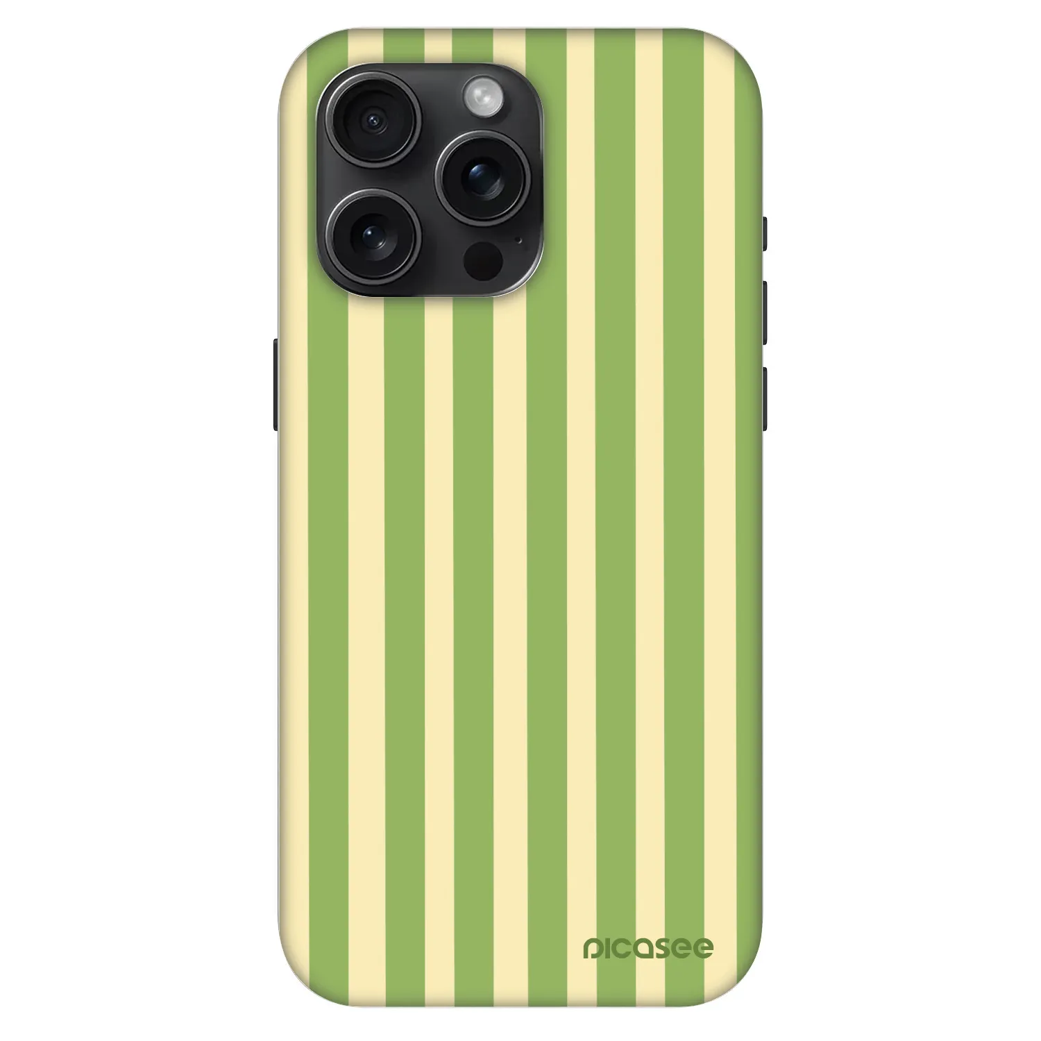 Picasee Fashion Case MagSafe pre Apple iPhone 15 Pro Max - Lines Matcha