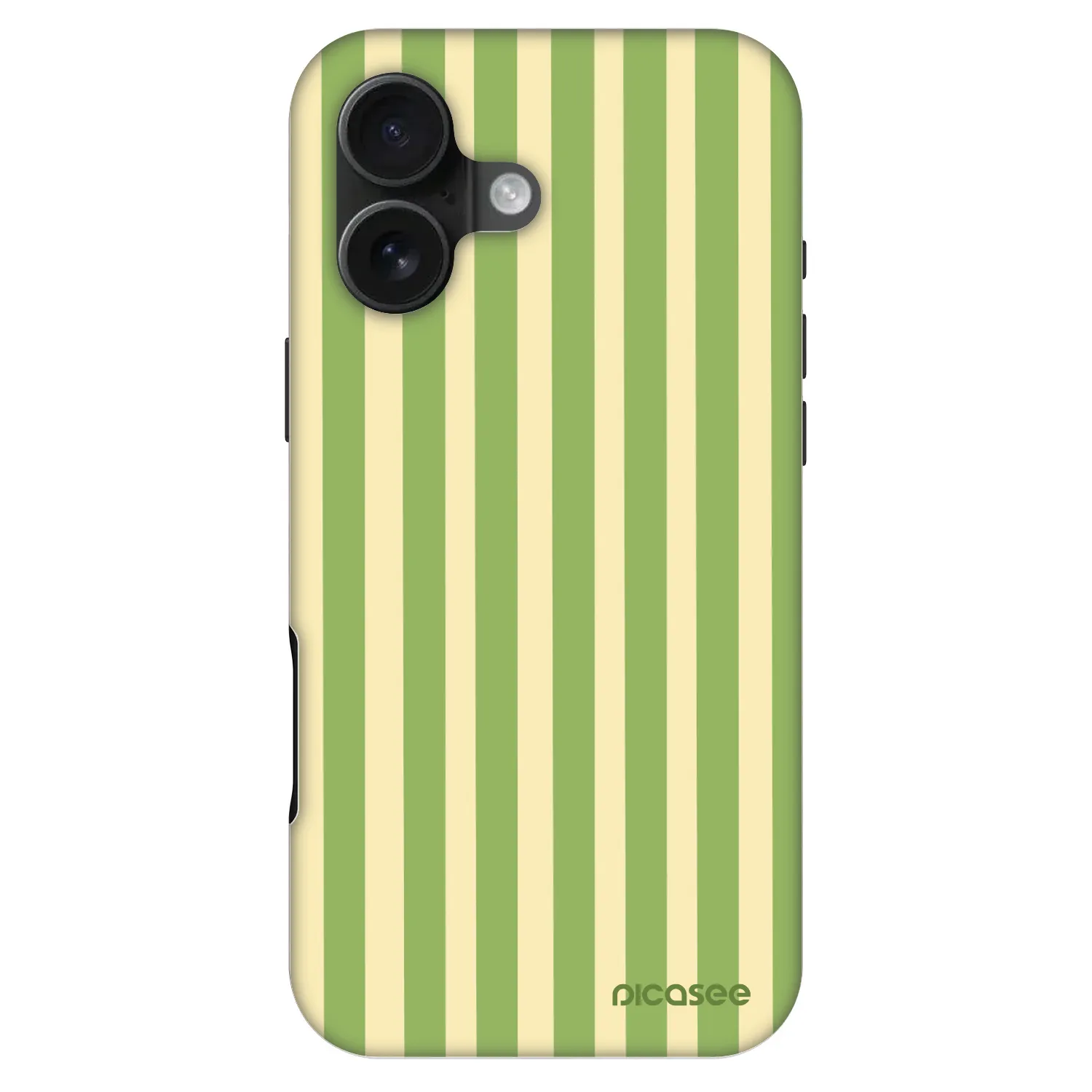 Picasee Fashion Case MagSafe pre Apple iPhone 16 - Lines Matcha