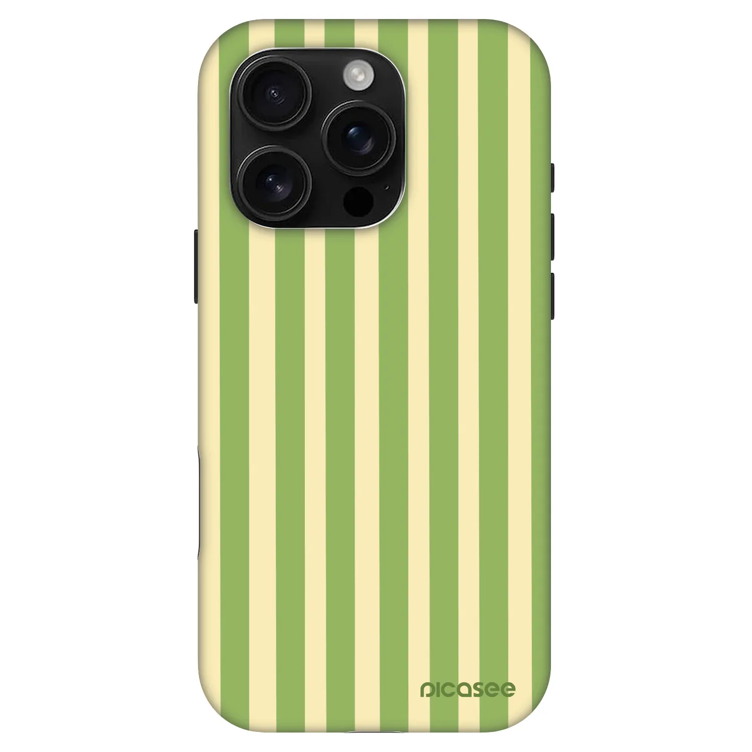 Picasee Fashion Case MagSafe pre Apple iPhone 16 Pro - Lines Matcha