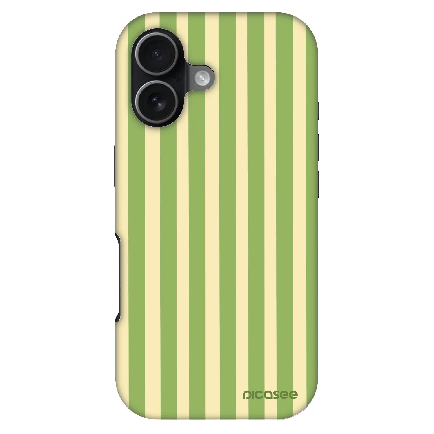 Picasee Fashion Case MagSafe pre Apple iPhone 17 - Lines Matcha