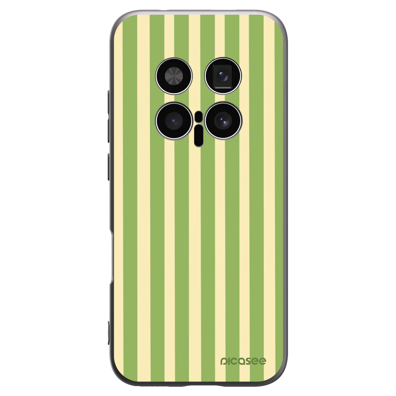 Picasee silikónový čierny obal pre Honor Magic8 Pro 5G - Lines Matcha
