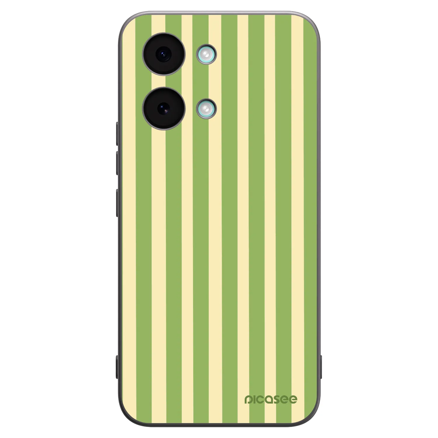 Picasee silikónový čierny obal pre Xiaomi Poco X8 Pro Max - Lines Matcha