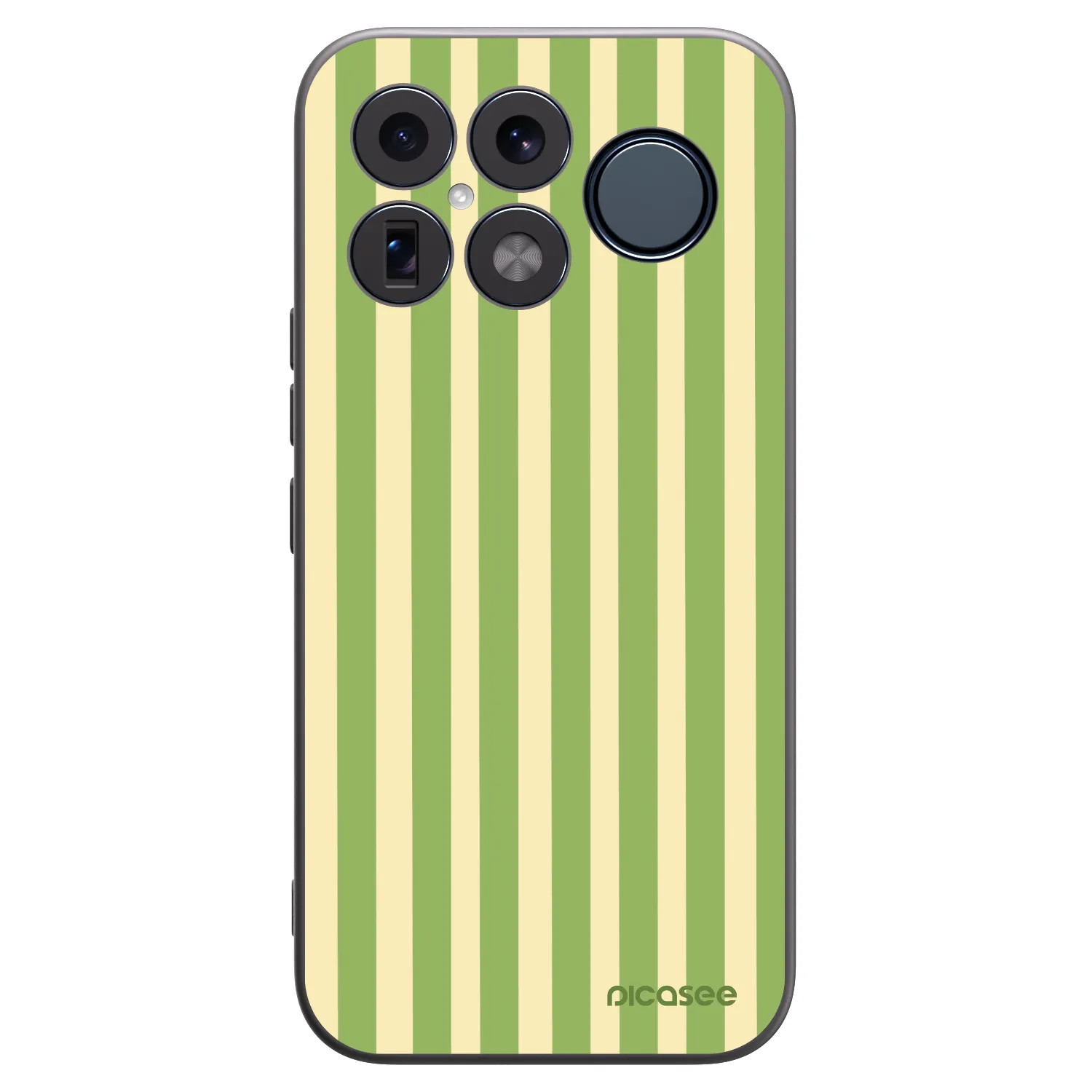 Picasee silikónový čierny obal pre Xiaomi Poco F8 Ultra - Lines Matcha