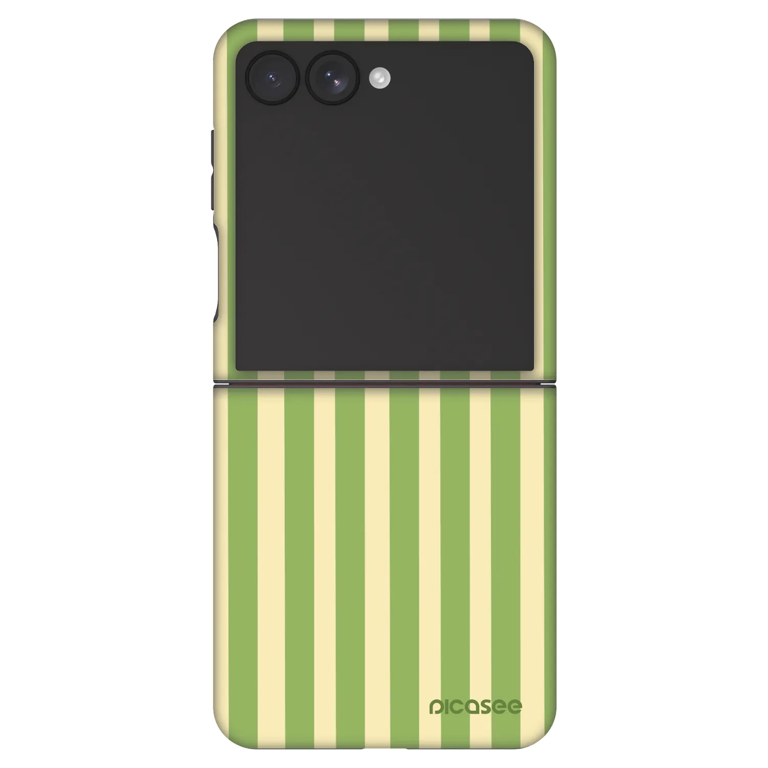 Picasee Fashion Case pre Samsung Galaxy Z Flip7 5G - Lines Matcha