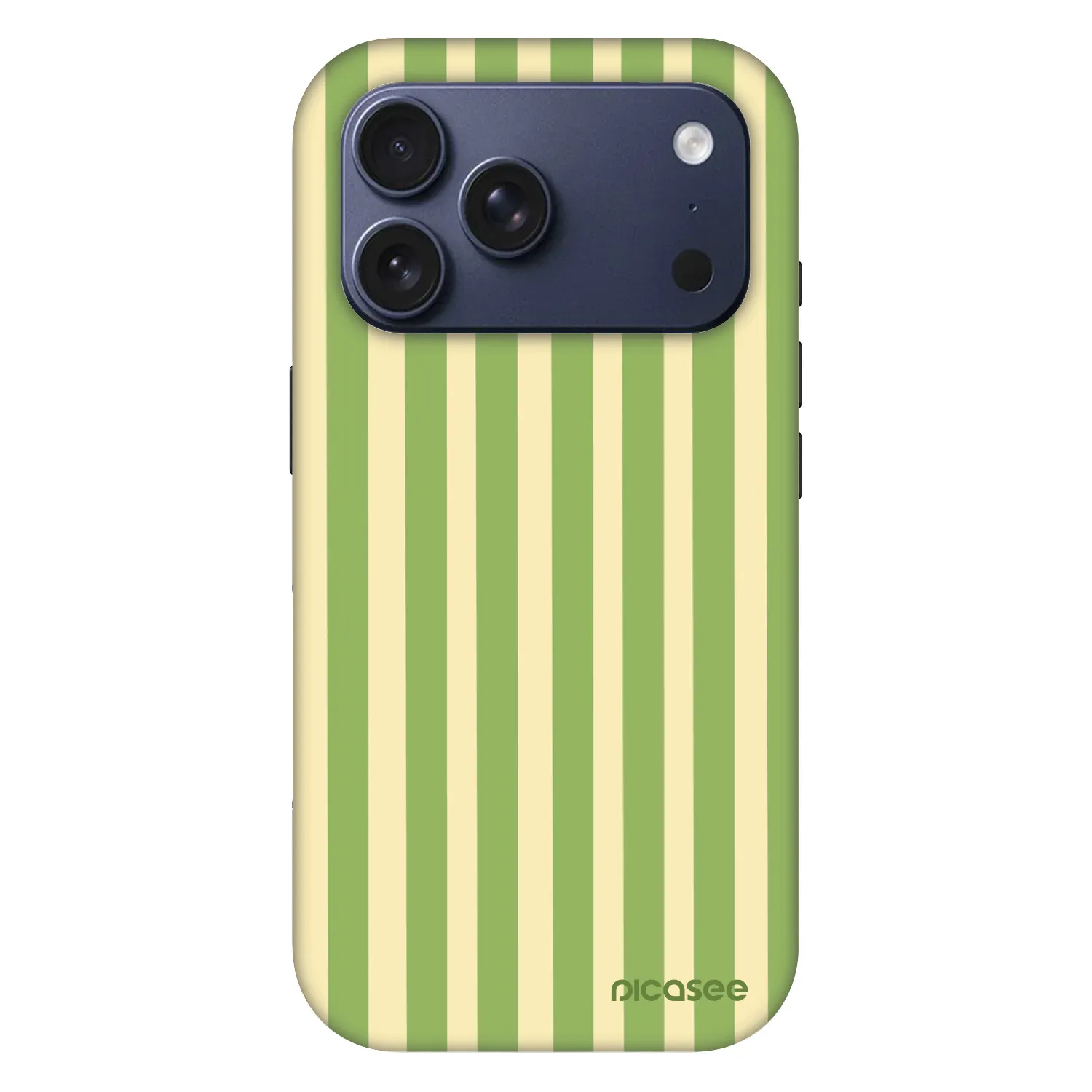 Picasee Fashion Case MagSafe pre Apple iPhone 18 Pro - Lines Matcha