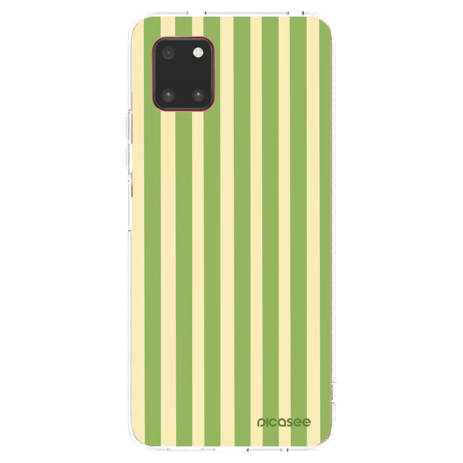 Picasee silikónový prehľadný obal pre Samsung Galaxy Note 10 Lite N770F - Lines Matcha