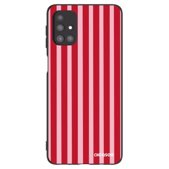 Obal pre Samsung Galaxy M31s - Lines red