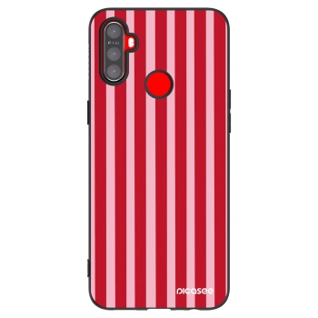 Obal pre Realme C3 - Lines red