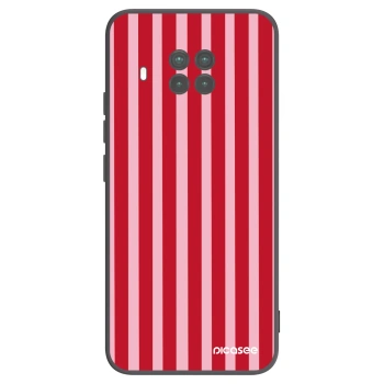 Picasee silikónový čierny obal pre Xiaomi Mi 10T Lite - Lines red