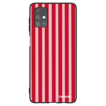 Obal pre Samsung Galaxy M51 M515F - Lines red