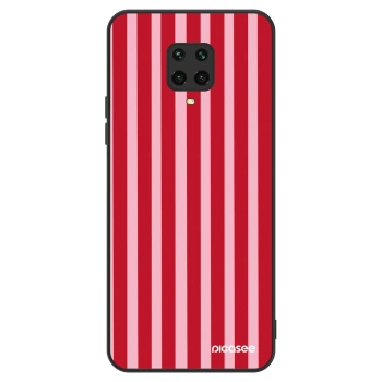 Obal pre Xiaomi Redmi Note 9 Pro - Lines red