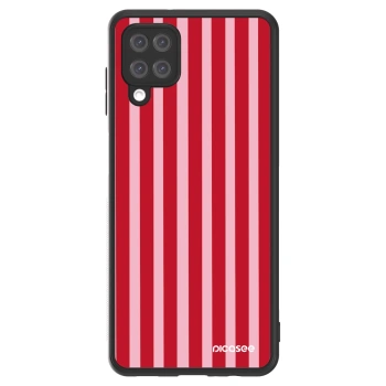 Picasee ULTIMATE CASE pro Samsung Galaxy A12 A125F - Lines red