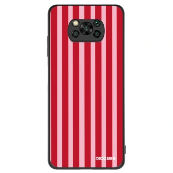 Obal pre Xiaomi Poco X3 - Lines red