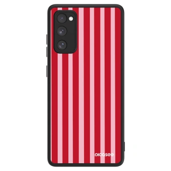 Picasee ULTIMATE CASE pro Samsung Galaxy S20 FE - Lines red