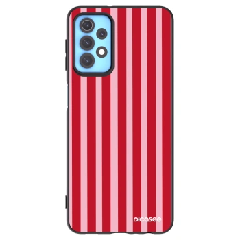 Obal pre Samsung Galaxy A32 4G SM-A325F - Lines red