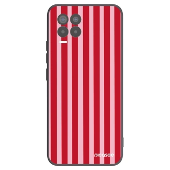 Obal pre Realme 8 Pro - Lines red