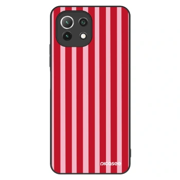 Obal pre Xiaomi Mi 11 Lite - Lines red