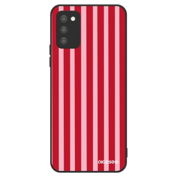 Obal pre Samsung Galaxy A02s A025G - Lines red
