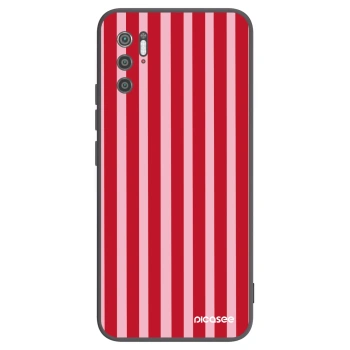 Picasee silikónový čierny obal pre Xiaomi Poco M3 Pro 5G - Lines red