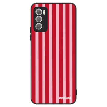 Obal pre Motorola Moto G60 - Lines red