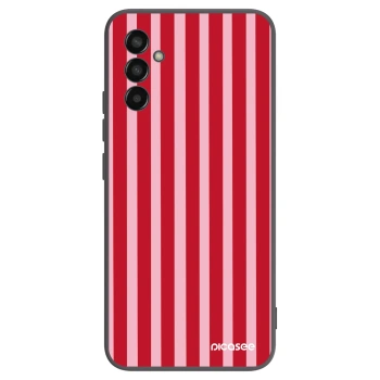 Obal pre Samsung Galaxy M13 M135F - Lines red