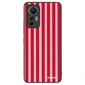 Obal pre Xiaomi 12 Lite - Lines red