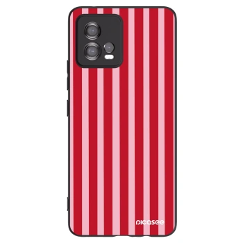 Obal pre Motorola Moto G72 - Lines red