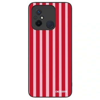Obal pre Xiaomi Redmi 12C - Lines red
