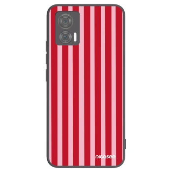 Obal pre Motorola Edge 30 Neo - Lines red