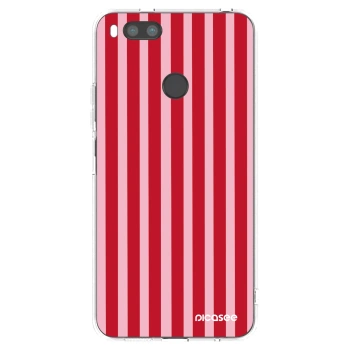 Obal pre Xiaomi Mi A1 Global - Lines red