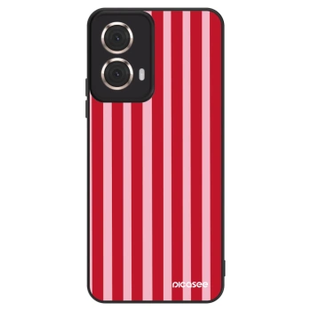Obal pre Motorola Moto G85 - Lines red