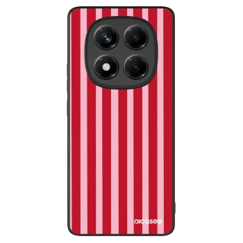 Picasee ULTIMATE CASE pro Xiaomi Redmi Note 14 Pro+ 5G - Lines red